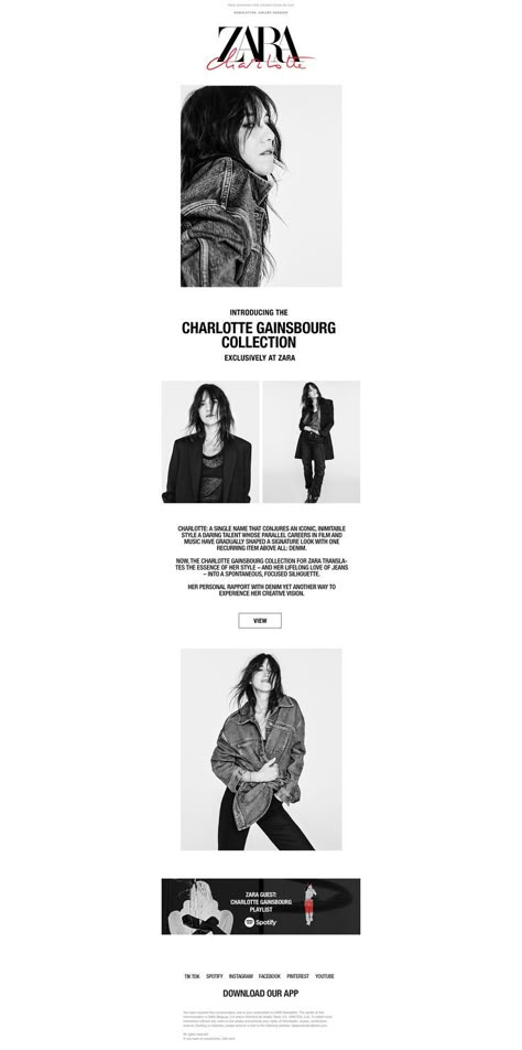 Zara Website Design, Black Friday Fashion Campaign, Fashion Email Design Layout, Edm Layout Design, Fashion Mailer Design, Fashion Newsletter Design Inspiration, Fashion Newsletter Design Layout, Elegant Email Design, Zara Newsletter