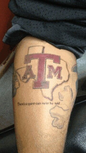 Texas a&m tat A M Tattoo, Golf Tattoo, M Tattoo, Texas Tattoo, Texas Tattoos, M Tattoos, 12th Man, Texas A&m, Future Tattoos