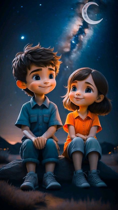 Cute Love Photos, Beautiful Profile Pictures, Cartoon Love Photo, Images Kawaii, Photo To Cartoon, Cartoon Character Pictures, Cute Couple Drawings, Cartoons Love, Cute Couple Cartoon