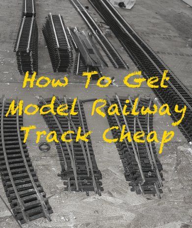 How to get model railway track cheap. Don't waste money on track for your model railway, follow these 7 tips and save money. Ho Train Layouts, Garden Trains, Model Train Table, Ho Scale Train Layout, Model Training, N Scale Model Trains, Set Building, Garden Railroad, Ho Model Trains