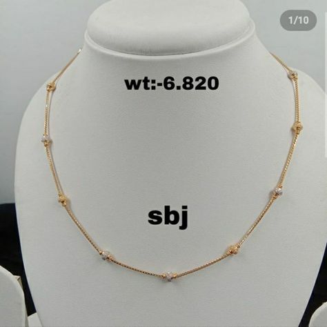 Gold Short Chain Designs, Light Weight Gold Chains For Women, Baby Girl Gold Chain Designs, Gold Chain For Baby Girl, Short Chains Gold For Women, Short Chain Designs Gold Women, Small Chains Gold, Guttapusalu Haram, Antique Haram