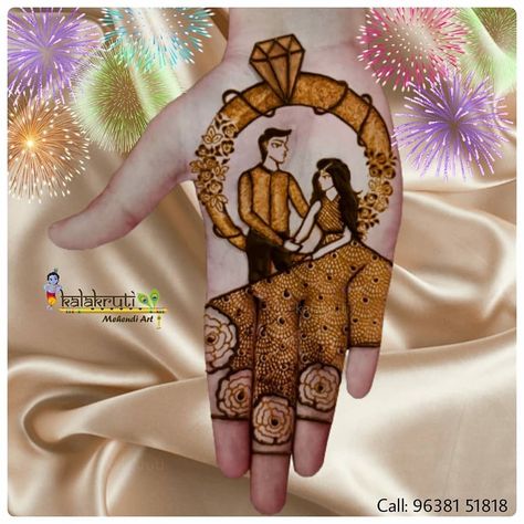 Engagement Couple Mehndi Design, Engagement Mehndi For Groom, Couple Mehandi Designs, Couple Mehendi Designs, Engagement Mehendi Figures, Groom Mehandi Designs, Couple Mehndi Design, Mahendiii Design, Groom Mehendi Designs