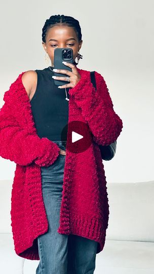 276K views · 2.3K reactions | This crochet cardigan tutorial is now available on my YouTube channel- Accrochets 
Yarn: Durable Velvet from @durableyarn @durableyarn_deutschland 

#crochet #crochetlove #crochetcardigan #crochettutorial #durableyarn | AC Crochets Ac Crochets, Cardigan Tutorial, Crochet Cardigan Tutorial, Yarn Cardigan, Velvet Yarn, Crochet Cardigan, Crochet Tutorial, Sweater Vest, Youtube Channel