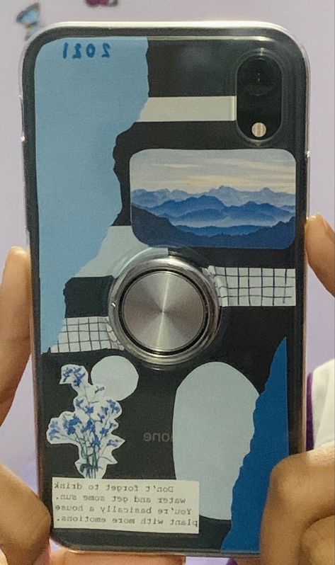 Clear Phone Case Blue Themed DIY Blue Phone Cases Aesthetic, Blue Themed Aesthetic, Blue Aesthetic Phone Case, Casetify Cases, Customized Phone Covers, Diy Phone Case Design, Blue Phone Case, Phone Cover Design, Notes Ideas