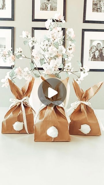 Ashley Alonzo on Instagram: "Save for Later! ✨ . Cute and easy DIY Bunny Bags! 🐰  . #easteriscoming #saveforlater #bunny" Bunny Bags Diy, Birthday Foods, Diy Bunny, Child Life Specialist, Bunny Bags, Bags Diy, Bunny Birthday, Holiday Foods, February 10