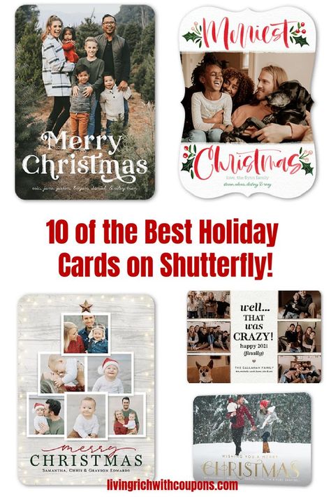 We’ve got a list of the Best Christmas Cards for 2020 on Shutterfly! These are our TOP Choices and we think you’ll LOVE them! #holidaycards #christmascards Shutterfly Christmas Cards, Best Christmas Cards, Living Rich, Easy Christmas Cookie Recipes, Fun Christmas Cards, Roommate Gifts, Diy Gift Wrapping, Christmas Love, Best Christmas