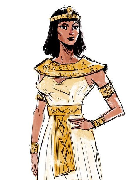 Cleopatra Sketch, Cleopatra Cartoon, Cleopatra Drawing, Cleopatra Outfit, Cleopatra Art, Egypt Concept Art, Queen Cleopatra, Novel Ideas, Love Story Video