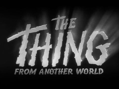 Art Of The Title, Sci Fi Horror Movies, Classic Sci Fi, Title Sequence, Sci Fi Horror, Science Fiction Film, Classic Horror Movies, Title Design, Title Card