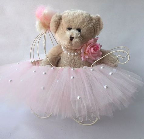 Bear Centerpieces, Bear Centerpiece, Baby Shower Oso, Tutu Baby Shower, Bear Baby Shower Theme, Lion King Baby Shower, Christening Ideas, Baby Shower Deco