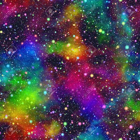 Abstract bright colorful universe, Nebula night starry sky in rainbow colors, Multicolor outer space, Glittering galactic texture background, Seamless illustration Stock Photo , #Affiliate, #starry, #night, #sky, #colors, #rainbow Galaxy Fabric, Space Fabric, Types Of Textiles, Galaxy Design, Galaxy Print, The Night Sky, Starry Sky, Photography Backdrop, Product Label