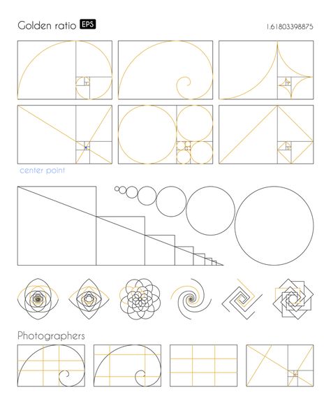 Golden Ratio Layout Design, Circle Composition Design, Golden Circle Logo, Golden Ratio Graphic Design, Logo Golden Ratio, Golden Ratio Architecture, Golden Ratio Typography, Golden Ratio Design, Golden Ratio Composition