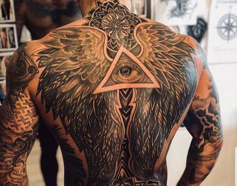 Back Tattoo Cost #tattoos #tattoosforguys #tattoosformen #tattooideas #tattoodesigns Cool Back Tattoos, Upper Back Tattoos, Tattoo Prices, Full Back Tattoos, Back Tattoos For Guys, Cool Tattoos For Guys, Badass Tattoos, Hot Tattoos, Tattoos Gallery