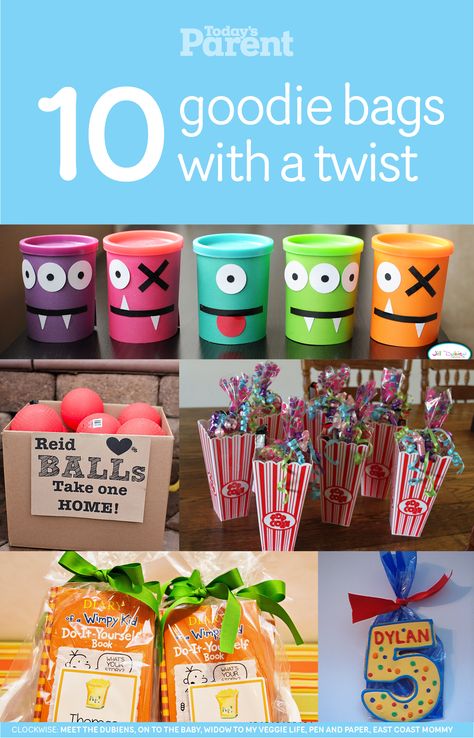 Love ‘em or loathe ‘em, we’ve got a bunch of new ways to fill ‘em! Diy Party Bags, Birthday Party Goodie Bags, Birthday Treat Bags, Goodie Bags For Kids, Birthday Goodie Bags, Kids Favors, Diy Party Favors, Party Favors For Kids Birthday, Birthday Gift Bags