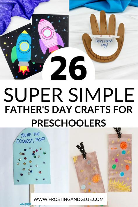 Looking for some adorable Father's Day craft ideas for your kids? Look no further than these preschooler-friendly crafts from Frosting and Glue! From handmade cards to personalized gifts, these crafts are perfect for showing Dad just how much he's loved and appreciated. With easy-to-follow instructions and simple materials, even the littlest hands can get in on the fun. So why wait? Head over to Frosting and Glue and start creating unforgettable memories with your preschooler today! Diy Keychains, Fathers Day Gifts Ideas, Easy Fathers Day Craft, Crafts For Preschoolers, Homemade Fathers Day Gifts, Personalized Cards, Spring Kids, Spring Crafts For Kids, Holiday Crafts For Kids