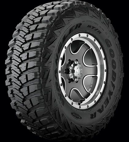 Goodyear Wrangler MT/R with Kevlar 4x4 Tires, Custom Wheels And Tires, Goodyear Wrangler, Best 4x4, Tire Rack, Truck Storage, Goodyear Tires, Off Road Wheels, Lifted Jeep