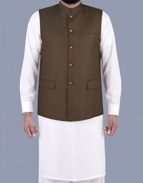 Shalwar Suit, Indian Jackets, Men Waistcoat, Indian Men, Waistcoat Men, Tropical Fabric, Waist Coat, Off White Dresses, Indian Man