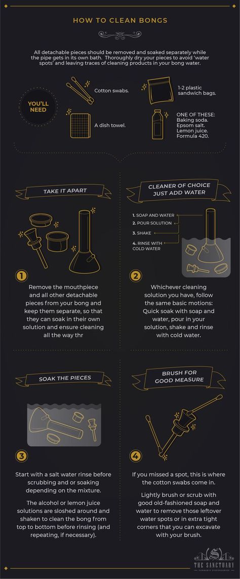 How to Clean Bongs How To Clean Bong, Puff And Pass, Brain Dump, Water Pipe, Water Pipes, Step Guide, 30 Minutes, The House, Brain