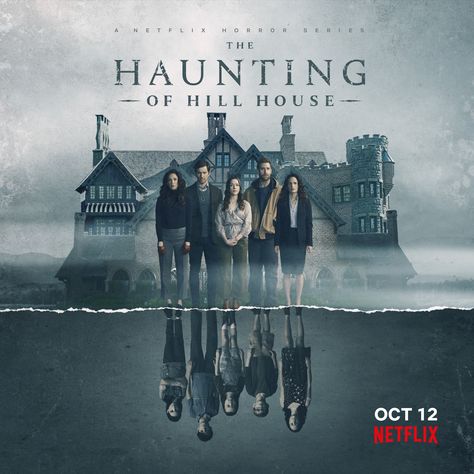 ( Netflix ), The Haunting Of Hill House Netflix Horror Series, The Haunting Of Hill House, Elizabeth Reaser, Haunting Of Hill House, Oliver Jackson Cohen, House On Haunted Hill, Netflix Horror, Netflix Home, Carla Gugino