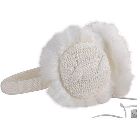 Winter Fluffy Faux Fur Earmuffs Ear Warmers Headphones Music (£8.19) ❤ liked on Polyvore featuring accessories and faux fur earmuffs Fluffy Headphones, Fur Earmuffs, Headphones Music, Headphone Accessories, Music Headphones, Earmuffs, Winter Is Coming, Ear Warmers, Faux Fur