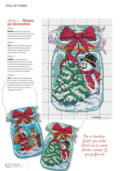 Gallery.ru / Фото #42 - CrossStitcher 351 - tymannost Needlework Ideas, Cross Stitch Silhouette, Stitch Cards, Christmas Cups, Christmas Embroidery Patterns, Beautiful Cross Stitch Pattern, Xmas Cross Stitch, Winter Cross Stitch, Cross Stitch Christmas Ornaments