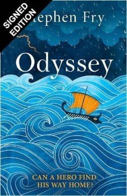 Odyssey by Stephen Fry | Waterstones City Of Troy, Miranda July, Stephen Fry, Poetry Anthology, The Odyssey, Friends Series, Literary Criticism, Childrens Games, Book Of The Month