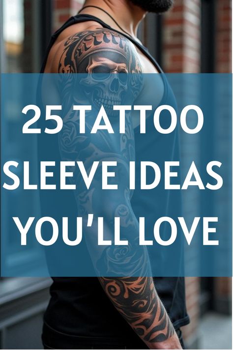 25 Tattoo Sleeve Ideas You’ll Love Background For Sleeve Tattoo, Men’s Tattoo Sleeves 2024, Mandala Half Sleeve Tattoo Men, Family Sleeve Tattoo For Men Ideas, Word Tattoo Sleeve, Mens Filler Tattoo Ideas, Men S Tattoo Sleeve, Men's Tattoo Arm Sleeve, Tattoo Ideas Men Meaningful Arm Sleeve