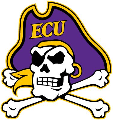 The East Carolina Pirates colors are purple and gold. The East Carolina Pirates team colors in Hex, RGB, and CMYK can be found below. The East Carolina Pirates are a team from Greenville, North Carolina. The biggest rival of the East Carolina Pirates is the NC State Wolfpack. ECU Pirates Primary Logo Colors The primary […] The post East Carolina Pirates Color Codes appeared first on Team Color Codes. Football Vinyl Decal, Pirates Logo, Ecu Pirates, East Carolina University, Memphis Tigers, East Carolina Pirates, University Logo, College Logo, Jolly Roger