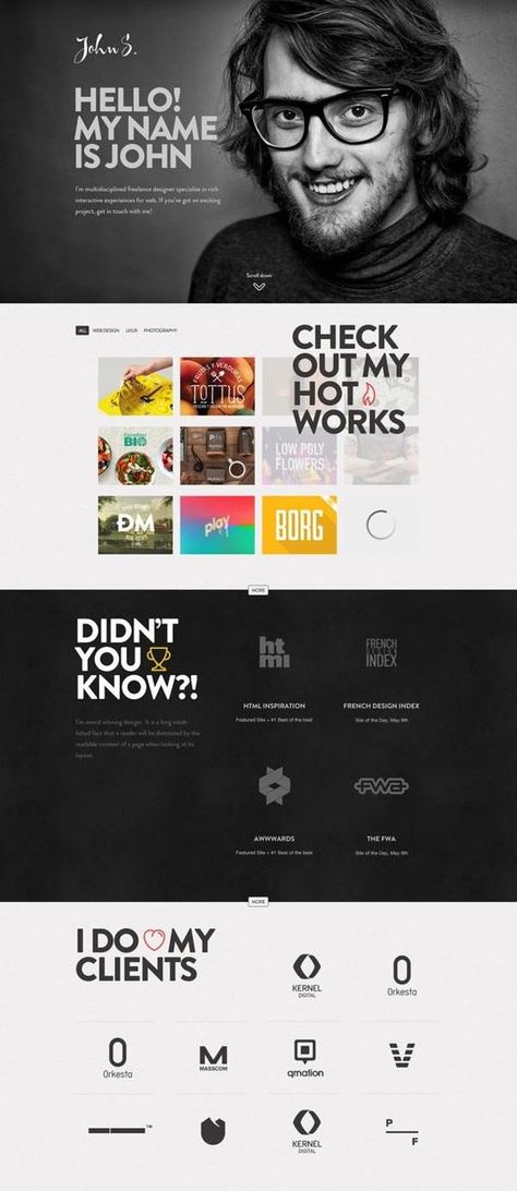 Current Graphic Design Trends, Cv Website, Portfolio Website Inspiration, Graphic Design Portfolio Layout, Graphic Portfolio, Web Portfolio, Best Website Design, Portfolio Examples, Webdesign Inspiration