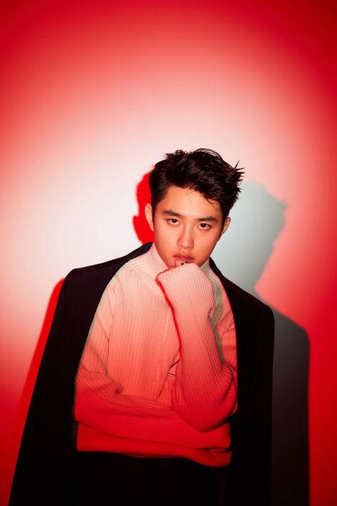 »FY! DO KYUNGSOO♡ Love Shot, Exo, Red, Black