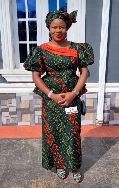 Bubu Gowns, Plain And Pattern, Ankara Skirt And Blouse, Ankara Gown, Ankara Gown Styles, Ankara Skirt, Gown Styles, Ankara Dress, Skirt And Blouse