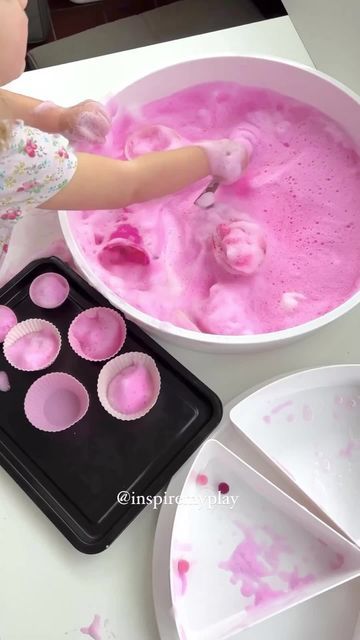 Pink Sensory Activities, Mother's Day Sensory Activities For Kids, Pink Day Activity For Kids, Pink Preschool Activities, Pink Color Activities For Preschool, Pink Sensory Bin, Mothers Day Sensory Bin, Pink Day Activities, Pink Activities For Toddlers