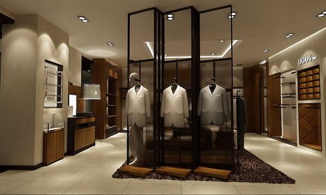 Men's Clothing Store Design, Luxury Boutique Interior, Elite Lifestyle, Boutique Showroom, Mens Boutique, Shop Image, Suit Supply, Clothing Store Interior, Clothing Store Design