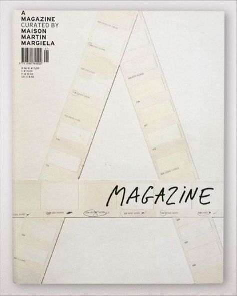 Publications Design, Zine Design, Magazine Cover Design, Publication Design, Print Layout, Modern Poster, Martin Margiela, A Magazine, Making Shirts