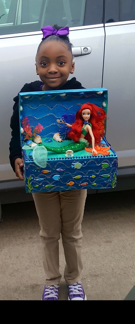 Phat Phat #2018 mardi gras #shoebox #float#ariel#Ms.jackie #Pre-K Shoebox Float Ideas, Shoe Box Float, Shoe Box Floats Ideas Schools, Fiesta Float Ideas For School, Shoebox Float Ideas Kids, Shoe Box Float Ideas Kids, Shoebox Float, Mardi Gras Shoebox Float Ideas, Fiesta Shoebox Float Ideas