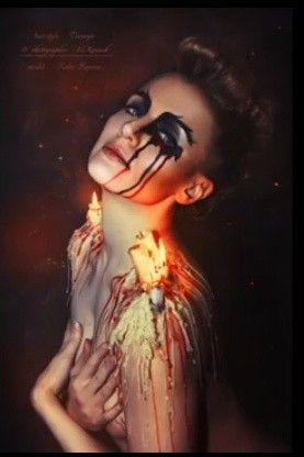 Candle Wax Photoshoot, Wax Play Photography, Wax Play Photoshoot, Wax Photography, Candle Shoot, Inspo Drawing, Candle Photoshoot, Candle Projects, Halloween Photoshoot