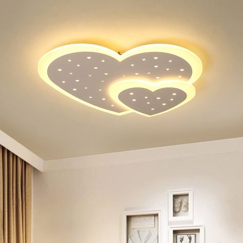 Heart Shape Pop Ceiling Design, Celling Design For Bedroom, Heart Shape Pop Design For Bedroom, Heart Pop Design For Bedroom, Bedroom Pop Ceiling Design Modern With Fan, Heart Shape False Ceiling Designs, Dining Ceiling Design Modern, Light Fan, Lamp In Bedroom