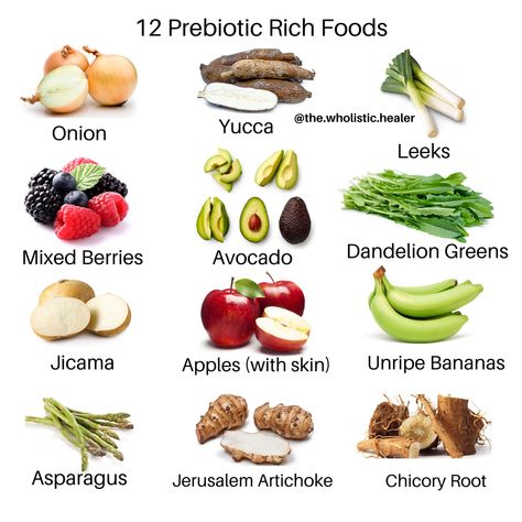 A quick list of prebiotic foods. Probiotic Foods List, Prebiotic Foods List, Best Prebiotic Foods, Minerals Food, Gut Foods, Antioxidant Foods, Healthy Gut Diet, Mineral Food, Prebiotic Foods