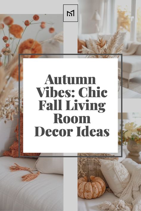 Elevate your living space with Fall Elegance, introducing cozy accents for the autumn season. Blend plush, knit throws with rich, earth-toned pillows on your furniture. Add seasonal decorations like pumpkin displays and maple leaf garlands for a touch of warmth, creating an inviting atmosphere where comfort meets chic fall style. Fall Cushions Living Rooms, Fall Throw Pillows Living Rooms Bohemian, Chic Fall Style, Cozy Autumn Blankets, Autumn Bed Pillows, Fall Living Room Decor Ideas, Autumn Living Room Pillows, Cozy Fall Living Room, Autumn Living Room