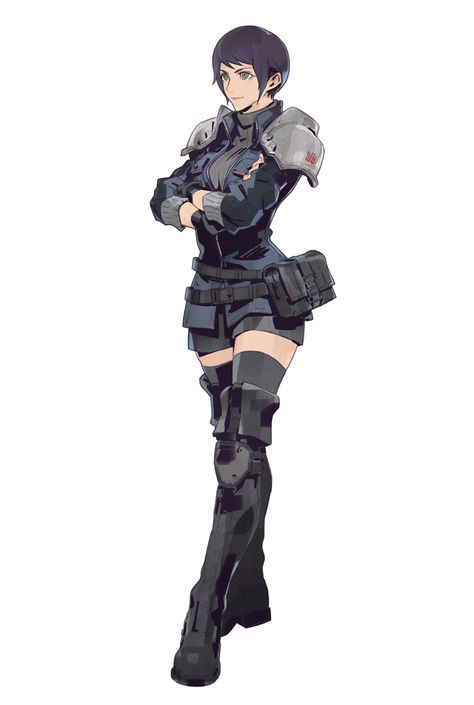 Lucia Artwork - Final Fantasy VII: Ever Crisis Art Gallery Final Fantasy Ever Crisis, Final Fantasy Concept Art, Ever Crisis, Final Fantasy Artwork, Cyberpunk Girl, Outfit Styles, Final Fantasy Art, Character References, Female Soldier