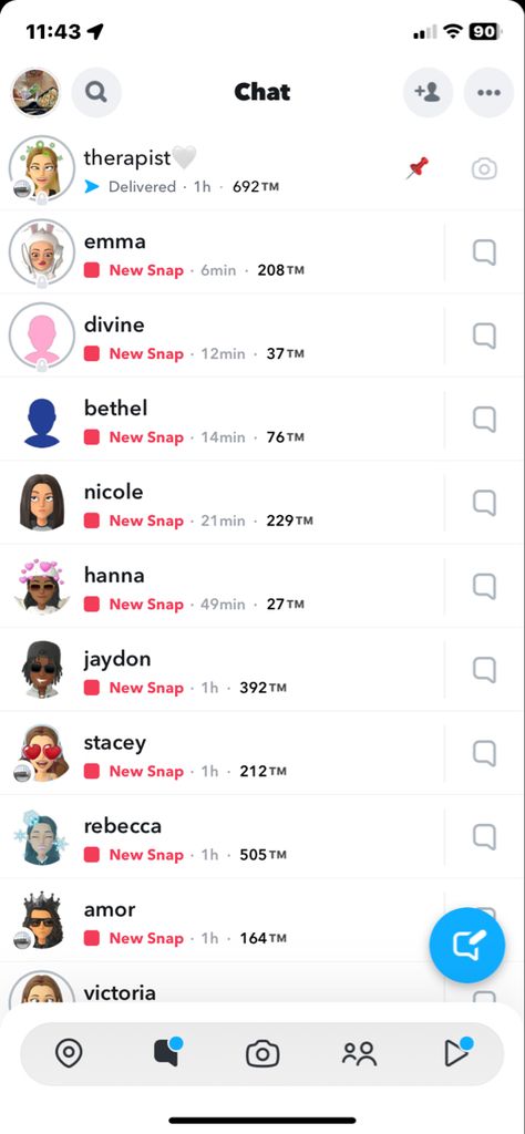 Snapchat Names For Friends List, Snapchat Organization Names, Snapchat Recents List, Snap Recents, Snapchat Recents, Snapchat Friends List, Snapchat Friend Emojis Ideas, Snap Text, Snap Emojis