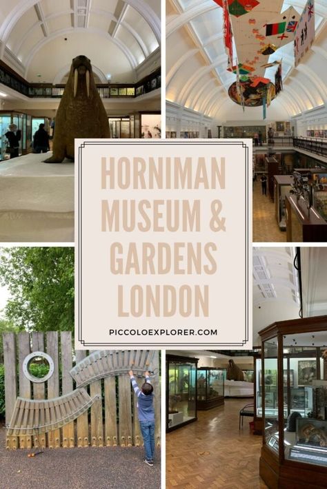 Horniman Museum and Gardens with Kids - Top London Museums for Kids Horniman Museum, Unreal Places, Places To Visit In England, Finding Your Style, London With Kids, England Travel Guide, United Kingdom Travel, Visiting England, Trip To London