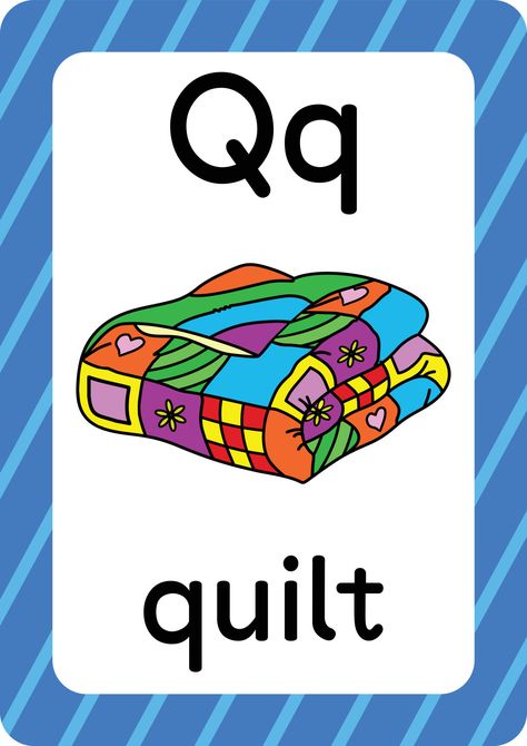 Download the Quilt vector isolated on white background letter Q flashcard Quilt cartoon 7803862 royalty-free Vector from Vecteezy for your project and explore over a million other vectors, icons and clipart graphics! Q Alphabet, Abc Flashcards Printable, Alphabet Flash Cards Printable, Apple Alphabet, Abc Cards, Classroom Charts, Family Coloring Pages, Apple Vector, Abc Flashcards