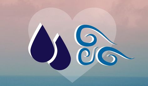 Love Compatibility Between a Water and an Air Sign Water And Air Signs, Air And Water Signs, Gemini Love Compatibility, Astrological Elements, Gemini And Scorpio, Scorpio Love, Aquarius Love, Air Element, Air One