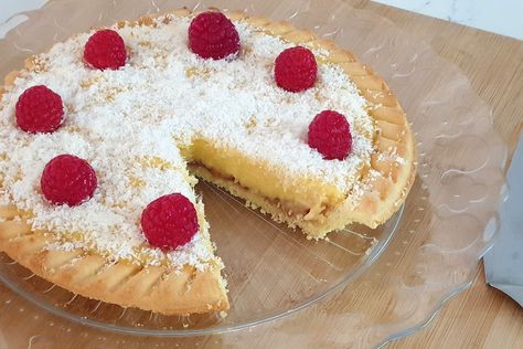 Manchester Tart Recipe, Manchester Tart, Easy Tart Recipes, Sweet Bars, Easy Cakes, British Recipes, Australia Food, Sweet Bar, Pastry Shells