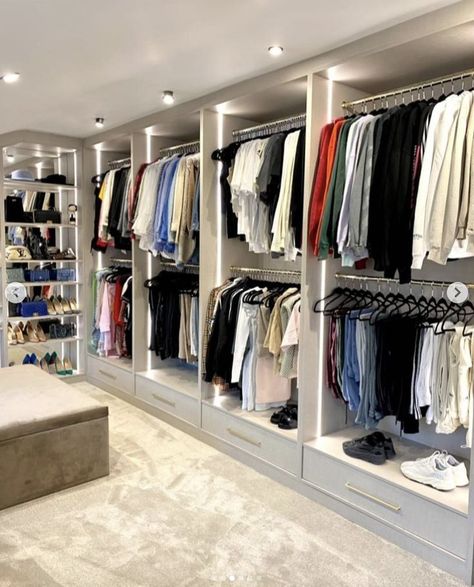 Dream Closet Design, Walk In Closet Design, Closet Design Layout, Luxury Closets Design, Closet Renovation, Wardrobe Room, Closet Remodel, Closet Decor, Bedroom Closet Design