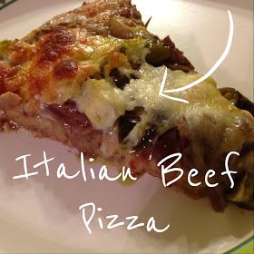 Roast Beef Pizza, Italian Roast Beef, Beef Pizza, Italian Beef Sandwiches, Pinterest Food, Beef Sandwiches, Pie Maker, Pizza Sauce Recipe, Italian Beef