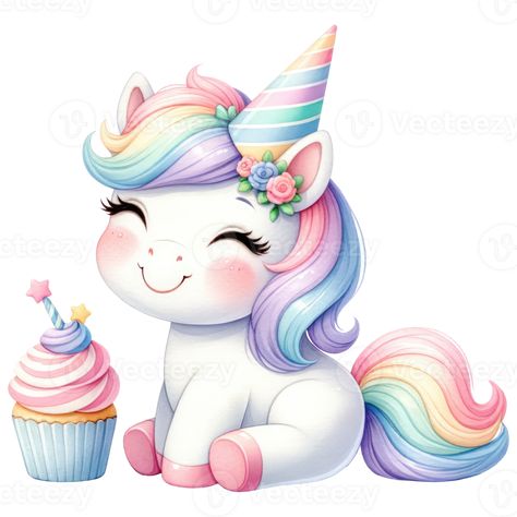 ai generado unicornio en arco iris y blanco colores para bebé y muchachas cumpleaños fiesta Baby Unicorn Party, Unicorn Images, Unicorns Png, Unicorn Graphic, Unicorn Pictures, Bows Diy Ribbon, Baby Shawer, Baby Unicorn, Diy Ribbon