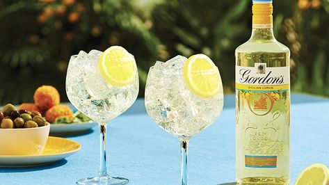 Gordon's Gin, Flavoured Gin, Gin Brands, Gin Recipes, Pink Gin, Sicilian Lemon, Sicilian Recipes, Tonic Water, Irish Whiskey