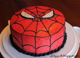 Birthday Cake Tutorial, Spiderman Birthday Cake, New Birthday Cake, Anniversaire Diy, Simple Cake Designs, Spiderman Cake, Birthday Cakes For Men, Birthday Cake Recipe, Spiderman Birthday