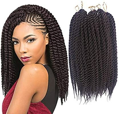 6 Packs 14" Havana Mambo Twist Crochet Braids Senegalese Twist Crochet Hair Havana Mambo Braiding Hair Extensions (4#) Amazon purchase Havana Mambo Twist Crochet, Senegalese Twist Crochet Braids, Senegalese Twist Crochet Hair, Mambo Twist, Cabello Afro Natural, Braided Dreadlocks, Senegalese Twists, Braiding Hair Extensions, Short Box Braids Hairstyles